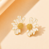 Iris Daisy Stud Earrings
