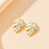 Noor Leaf Studs