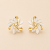 Nadia Leaf Cluster Studs