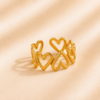 Mahnoor Heart Chain Ring
