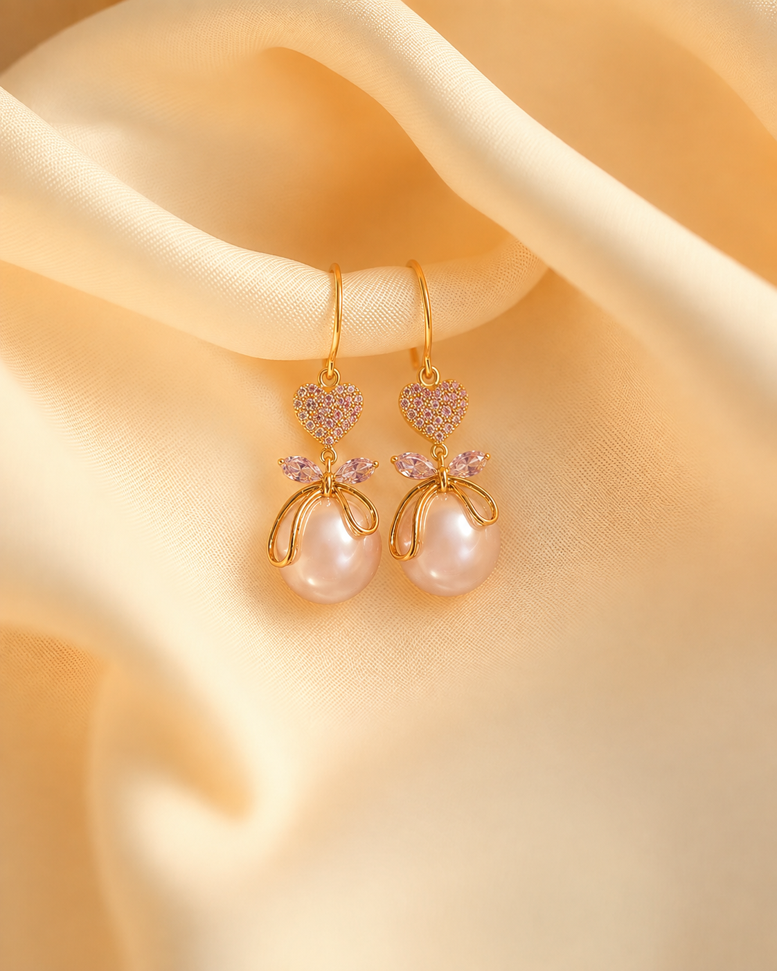 Gold-tone artificial earrings collection - Falah Jewellers